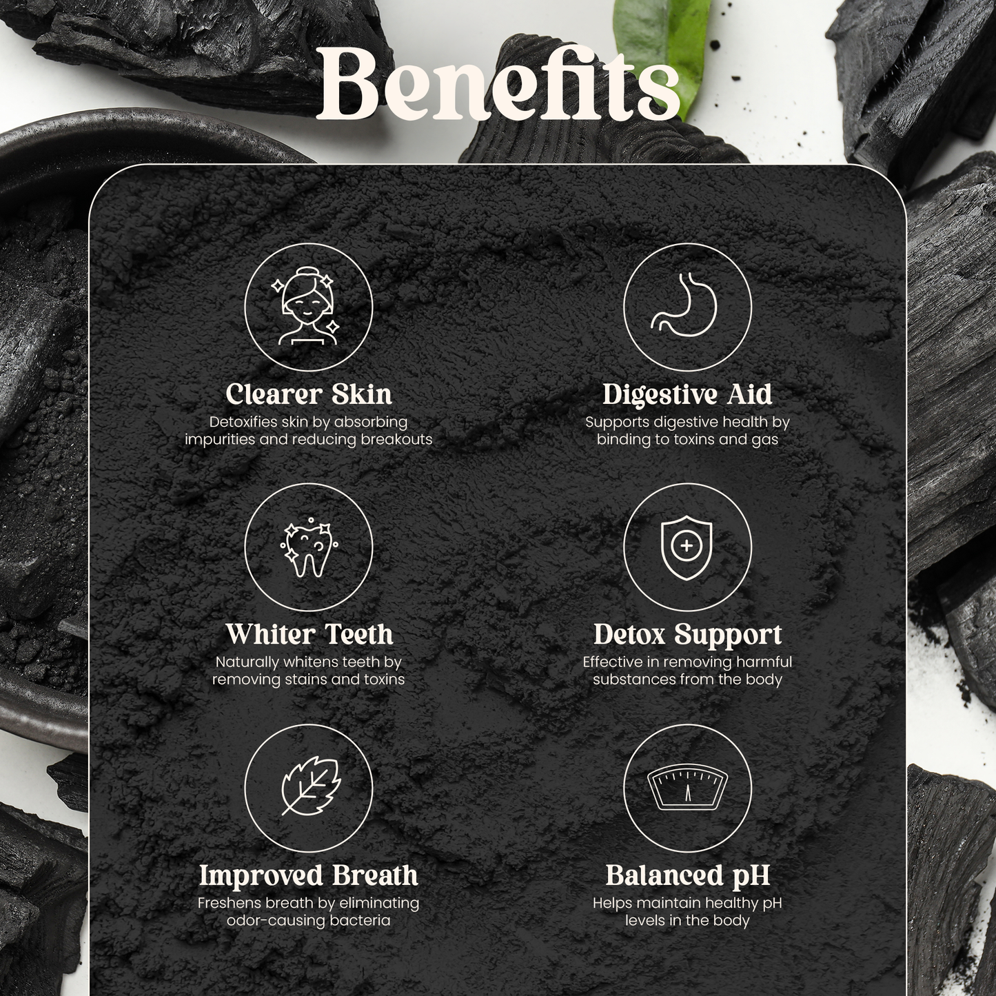 85g Activated Charcoal Powder ( Coconut Shell )