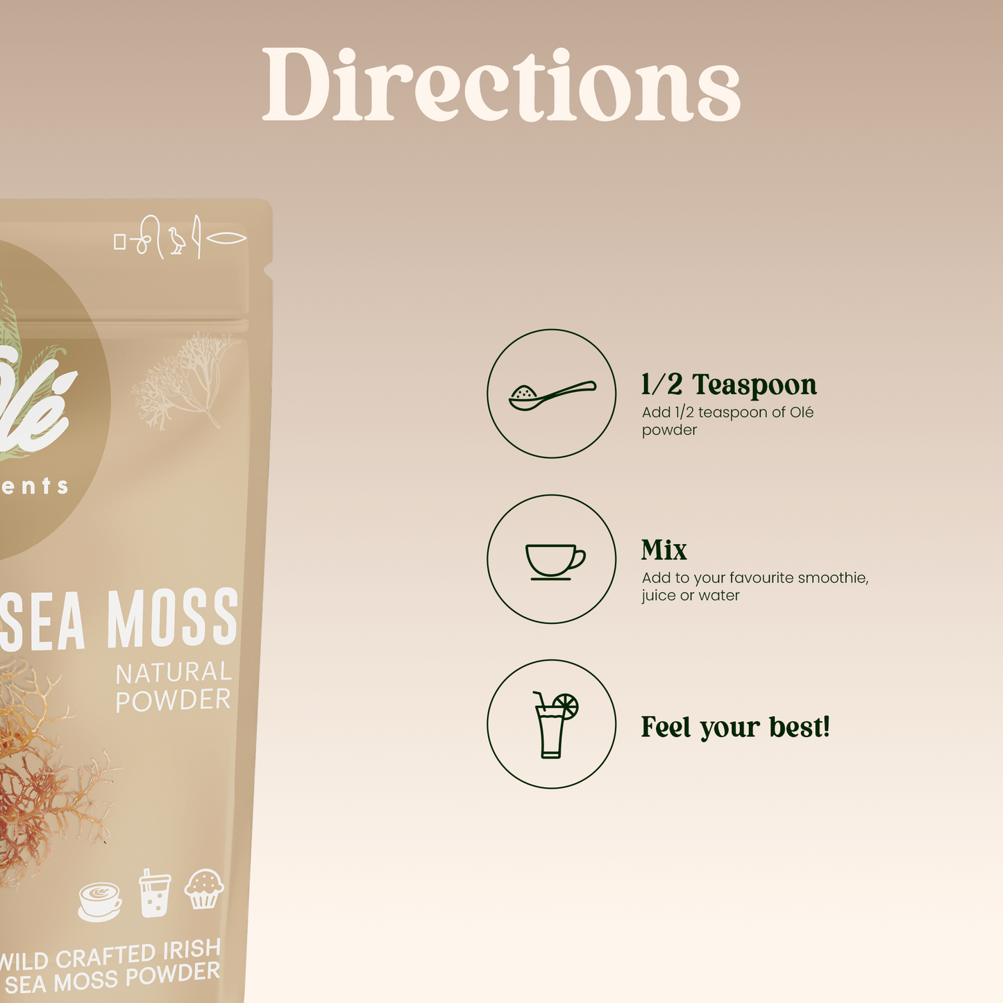 100g Raw Wildcrafted Sea Moss Powder