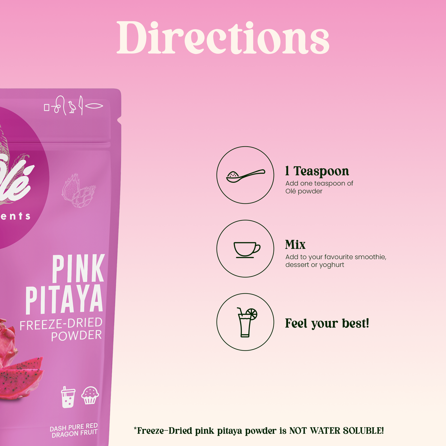 100g Pink Pitaya powder