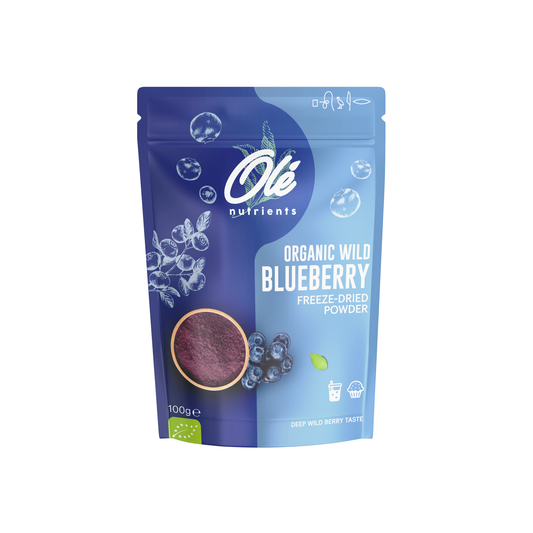 100g Organic Wild Freeze-Dried Blueberry Powder