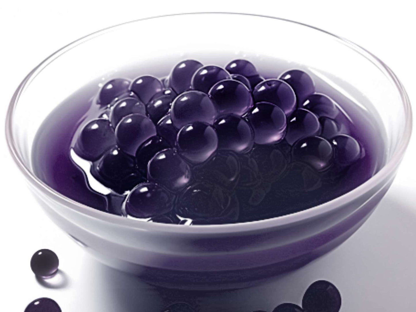 Blueberry flavored popping boba " 1 KG "